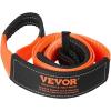 imageVEVOR Tow Strap with Hooks 2quot x 20 17000 lbs Heavy Duty Recovery Rope with Safety Hooks Car Heavy Duty Recovery Rope for Trucks Vehicles Towing Accessories Tow Cable for for Roadside Recovery3 x 8