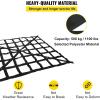 imageVEVOR Waterproof Cargo Net 72 in x 57 in Heavy Duty Truck Cargo NetWLL 700lbs 4 Adjustable Straps with Carabiners ampamp SHooks Truck Bed Cover for Trailer Pickup Boat Jeep SUV 475 x 6 ft42 x 55