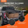imageVEVOR Waterproof Cargo Net 72 in x 57 in Heavy Duty Truck Cargo NetWLL 700lbs 4 Adjustable Straps with Carabiners ampamp SHooks Truck Bed Cover for Trailer Pickup Boat Jeep SUV 475 x 6 ft6 x 475  700lbs