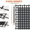 imageVEVOR Waterproof Cargo Net 96 in x 81 in Heavy Duty Truck Cargo NetWLL 700lbs 4 Adjustable Straps with Carabiners ampamp SHooks Truck Bed Cover for Trailer Pickup Boat Jeep SUV 675 x 8Polyester