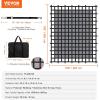imageVEVOR Waterproof Cargo Net 96 in x 81 in Heavy Duty Truck Cargo NetWLL 700lbs 4 Adjustable Straps with Carabiners ampamp SHooks Truck Bed Cover for Trailer Pickup Boat Jeep SUV 675 x 8Polyester