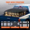 imageVEVOR Waterproof Cargo Net 96 in x 81 in Heavy Duty Truck Cargo NetWLL 700lbs 4 Adjustable Straps with Carabiners ampamp SHooks Truck Bed Cover for Trailer Pickup Boat Jeep SUV 675 x 8Polyester