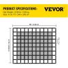 imageVEVOR Waterproof Cargo Net 96 in x 81 in Heavy Duty Truck Cargo NetWLL 700lbs 4 Adjustable Straps with Carabiners ampamp SHooks Truck Bed Cover for Trailer Pickup Boat Jeep SUV 675 x 8PP