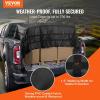 imageVEVOR Waterproof Cargo Net 96 in x 81 in Heavy Duty Truck Cargo NetWLL 700lbs 4 Adjustable Straps with Carabiners ampamp SHooks Truck Bed Cover for Trailer Pickup Boat Jeep SUV 675 x 8Waterproof