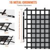 imageVEVOR Waterproof Cargo Net 96 in x 81 in Heavy Duty Truck Cargo NetWLL 700lbs 4 Adjustable Straps with Carabiners ampamp SHooks Truck Bed Cover for Trailer Pickup Boat Jeep SUV 675 x 8Polyester