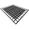 imageVEVOR Waterproof Cargo Net 96 in x 81 in Heavy Duty Truck Cargo NetWLL 700lbs 4 Adjustable Straps with Carabiners ampamp SHooks Truck Bed Cover for Trailer Pickup Boat Jeep SUV 675 x 8PP