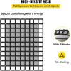 imageVEVOR Waterproof Cargo Net 96 in x 81 in Heavy Duty Truck Cargo NetWLL 700lbs 4 Adjustable Straps with Carabiners ampamp SHooks Truck Bed Cover for Trailer Pickup Boat Jeep SUV 675 x 8PP