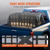 imageVEVOR Waterproof Cargo Net 96 in x 81 in Heavy Duty Truck Cargo NetWLL 700lbs 4 Adjustable Straps with Carabiners ampamp SHooks Truck Bed Cover for Trailer Pickup Boat Jeep SUV 675 x 8Polyester