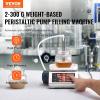 imageVEVOR Weighing Filling Machine 550g Digital Liquid Filling Machine 32Lmin Bottle Filling Machine Peristaltic Pump with Filling Speed Control Function for Perfume Cooking Oil Drink and Wine5300g