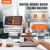 imageVEVOR Weighing Filling Machine 550g Digital Liquid Filling Machine 32Lmin Bottle Filling Machine Peristaltic Pump with Filling Speed Control Function for Perfume Cooking Oil Drink and Wine3015000g