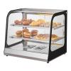 imageVEVOR 2Tier Commercial Food Warmer Display 850W Food Display Warmer wTempered Glass and Steam Heating 86185 Temperature Control 111L Large Capacity for Hamburger Pizza Bread Fried Chicken