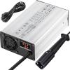 imageVEVOR 48 Volt 15 Amp Golf Cart Battery Charger with G29 DriveLED Club Car Battery Charger Aluminum Shell Power Wise for Ez Go Yamaha48V 15A For G29 Plug