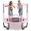 imageVEVOR 60quot Kids Trampoline 465 FT Indoor Outdoor Trampoline5FT Baby Blue