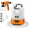 imageVEVOR 750W Stand Airless Paint Sprayer 3000PSI High Efficiency Electric Airless Sprayer with Cart Paint Sprayers for Home Interior and Exterior Furniture and Fences Fine and Even Painting EffectGun