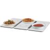 imageVEVOR Electric Warming Tray Food Warming Trays for Buffet Warming Trays with Adjustable Temperature Control Portable Tempered Glass Food Warmer Hot Plate Perfect for Parties Catering HolidaysWhite