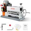 imageVEVOR Electric Wire Stripping Machine 006157 Automatic Stripper 370 W 88 ftmin With Extra Manual Crank 11 Channels Copper Stripper1536mm