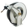 imageVEVOR Fuel Hose Reel 1quot x 50 Extra Long Retractable Diesel Hose Reel HeavyDuty Carbon Steel Construction with Automatic Fuel Nozzle NBR Rubber Hose for Aircraft Ship Vehicle Tank Truck 300 PSIMachine Oil