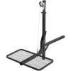 imageVEVOR Hitch Deer Hoist with Lifting System Platform 300 lbs Load Capacity Game Hoist Winch Lift with 2inch Receiver 360Degree Swivel Shaft ampamp Foldable HitchMounted Deer Hanger for Moving Game300 lbs