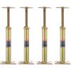 imageVEVOR House Floor Jacks 4 PCS Post Floor Joist Jacks for Leveling 116quot16quot Height Range Total Support up to 10000 LBS Galvanized Telescoping Screw Jacks for Temporary SupportFloor Jacks Post