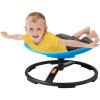 imageVEVOR Kids Swivel Chair 220 LBS Capacity Sensory Spinning Chair Autistic Kids Sensory Toy with NonSlip Metal Base Toddler Sit and Spin for Coordination Balance Focus Training BlueBlue
