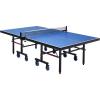 imageVEVOR Ping Pong Table Professional Table Tennis Game Indoor MDF Portable Table Tennis Table Foldable Ping Pong Table with Quick Clamp Net and Lockable Wheel 10 Minute Easy Assembly 25mm Tabletops