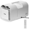 imageVEVOR Portable Air Conditioner 4250 BTU 3Speed Air Conditioning Unit with 24H Timer Air Portable AC Compatible with ACDC 24V for Outdoor Tent Camping RVs or Home Use White4250BTU AC 110V