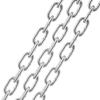 imageVEVOR Proof Coil Chain 18quot x 33 350 lbs Safe Working Load Zinc Plated Proof Tested Coil Chain with Two Quick Links Galvanized Carbon Steel Link Chain for Towing Hanging Camping Pet Towing516 Inch x 6 Ft