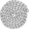imageVEVOR Proof Coil Chain 18quot x 33 350 lbs Safe Working Load Zinc Plated Proof Tested Coil Chain with Two Quick Links Galvanized Carbon Steel Link Chain for Towing Hanging Camping Pet Towing316 Inch x 10 Ft