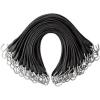 imageVEVOR Rubber Bungee Cords 50 Pack 21quot Long Weatherproof Natural Rubber Tie Down Straps with Crimped S Hooks Heavy Duty Outdoor Tarp Straps for Securing Flatbed Trailers Canvases Cargo and More31inch 50pcs