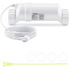 imageVEVOR Salt Cell Chlorinator Fits for Hayward W3TCell3 T3 Pool Cell Salt Water System for InGround Swimming Pools up to 15000 Gallons 15 ft Power Line White25000GalT9