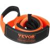 imageVEVOR Tow Strap with Hooks 2quot x 20 17000 lbs Heavy Duty Recovery Rope with Safety Hooks Car Heavy Duty Recovery Rope for Trucks Vehicles Towing Accessories Tow Cable for for Roadside Recovery3 x 8