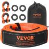 imageVEVOR Tow Strap with Hooks 2quot x 20 17000 lbs Heavy Duty Recovery Rope with Safety Hooks Car Heavy Duty Recovery Rope for Trucks Vehicles Towing Accessories Tow Cable for for Roadside Recovery3 x 20
