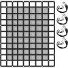 imageVEVOR Waterproof Cargo Net 96 in x 81 in Heavy Duty Truck Cargo NetWLL 700lbs 4 Adjustable Straps with Carabiners ampamp SHooks Truck Bed Cover for Trailer Pickup Boat Jeep SUV 675 x 8PP