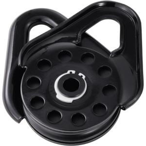 imageVEVOR 145 Ton Snatch Block for Winch Recovery Heavy Duty 32000 lbs Break Strength Work with 38 inch Rope Compact Offroad Recovery Accessory for Towing ampamp Recovery on Truck Tractor ATV ampamp UTVBlack