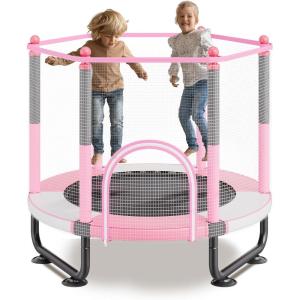 imageVEVOR 60quot Kids Trampoline 465 FT Indoor Outdoor Trampoline5FT Baby Blue
