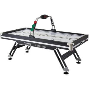 imageVEVOR 72quot ampamp 89quot Air Hockey Tables wLED Scoreboard 88quot 3in1 MultiGame Table HockeyBilliardsPing Pong  Includes Pucks Pushers ampamp All Accessories for Game Room ampamp Family89x49 inch