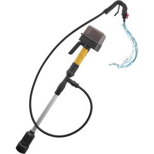 imageVEVOR Cordless Stick Water Transfer Pump 528GPH Portable Sump Pump with NPT34quot Garden Hose Compatible with Dewalt 20V MAX Battery No Battery Electric Utility Stick Pump for Pool Garden Pond