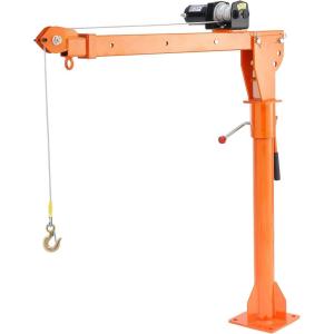 imageVEVOR Electric Pickup Truck Crane 1100 lbs Folding TruckMounted Bed Crane with Electric Winch 3500 lbs 360 Swivel for Lifting Goods in Construction Factory1100 lbs with Electric Winch 3500 lbs