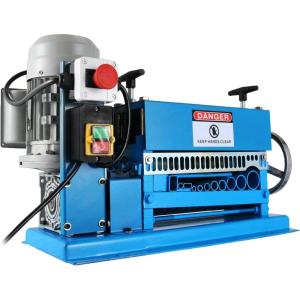 imageVEVOR Electric Wire Stripping Machine 006157 Automatic Wire Stripper Machine 750 W 98 ftmin Wire Stripper with Visible Stripping Depth Reference 10 Channels Electric Wire Strip MachineElectric 370W