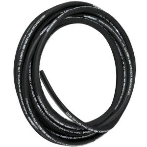 imageVEVOR Hydraulic Hose 50 Feet Rubber Hydraulic Hoses with 2 HighTensile Steel Wire Braid Inner Diameter 12 Inch 5000 PSI Max Bulk Hydraulic Hose 40 F to 250 F Hydraulic Oil Flexible Hose50 FT