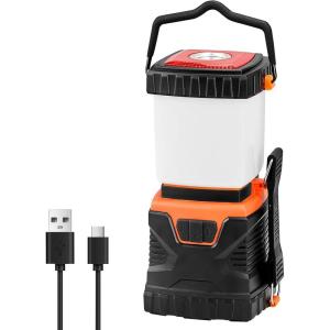 imageVEVOR LED Camping Lantern Allinone 1000LM 360 Illumination 4 Lighting Modes Battery Powered Light Outdoor Robust Flashlight Built to Last Light Ideal for Hiking Fishing Outages Repairs4 Lighting Modes