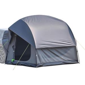 imageVEVOR Large 3 Season SUV Tent for 58 Person Truck Bed Tent Green Aluminum Poles Waterproof PU2000mm Car Camping HikingFits Suv