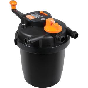 imageVEVOR Pressurized Biological Pond Filter Fit Pond Up to 2000 Gallons with 13W UVC Light 1840 GPH Bio Pond Filter System Filtration Equipment for Fountain Pool Koi Fish Aquarium Tank Garden Water1580 GPH1