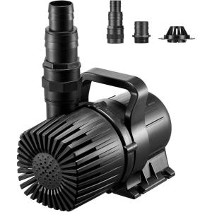 imageVEVOR Submersible Water Pump 280W 4500GPH Aquarium Return Pump with 164 ft Lift Height ampamp 180 Adjustable Flow Direction Suitable for Pond Aquarium Fountain Waterfall and Fish Tank