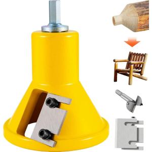 imageVEVOR Tenon Cutter 1quot254mm ampamp 15quot38mm ampamp 2quot508mm with Dual Straight Blades ampamp Button Screws Home Master Kit Premium Aluminum ampamp Steel Log Furniture Cutter Commercial Starters Tool for Home DIYStraight Blade15in