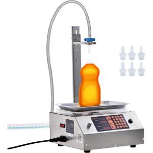 imageVEVOR Weighing Filling Machine 550g Digital Liquid Filling Machine 32Lmin Bottle Filling Machine Peristaltic Pump with Filling Speed Control Function for Perfume Cooking Oil Drink and Wine3015000g