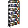 imageVEVOR 3D Printer Filament Storage Rack 5 Tier Heavy Duty Storage Shelves for 3D Printing Filaments Filament Spool Holders Racks for 3D Printing Studio Home Studio Office Workshop Shelf Only7Tier