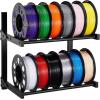 imageVEVOR 3D Printer Filament Storage Rack 5 Tier Heavy Duty Storage Shelves for 3D Printing Filaments Filament Spool Holders Racks for 3D Printing Studio Home Studio Office Workshop Shelf Only2Tier