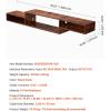 imageVEVOR 71quot Floating TV Stand with Power ampamp USB Outlet Wall Mounted TV Console Entertainment Center Modern Floating Under TV Shelf with Storage for Audio Video Cable Box Game Console Rustic Brown