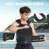 imageVEVOR Adjustable Weighted Vest 1120lb2032lbs35lbs40lbs Weight Vest with 6 Ironsand Weights and Reflective Stripe Workout Equipment for Strength Training Running Jogging40 lbs